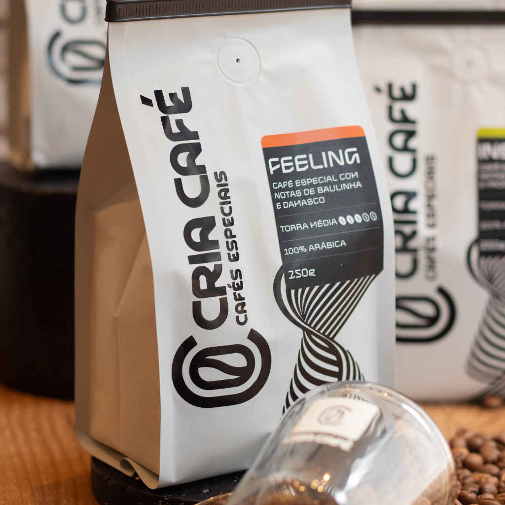 CAFÉ ESPECIAL CRIA FEELING BAUNILHA E DAMASCO