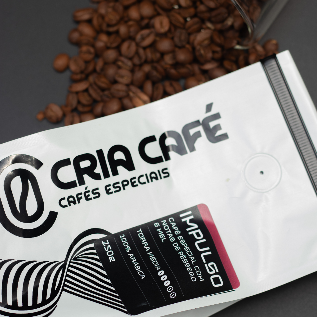 CAFÉ ESPECIAL CRIA IMPULSO PÊSSEGO E MEL