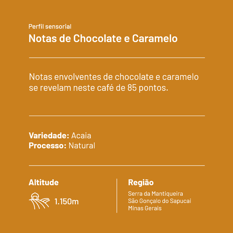 DRIP COFFEE CRIA ESSÊNCIA • CHOCOLATE E CARAMELO