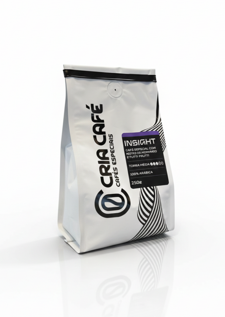 CAFÉ ESPECIAL CRIA INSIGHT MORANGO E TUTTI-FRUTTI